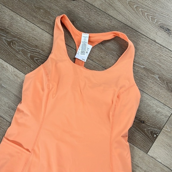 Sweaty Betty Power Workout Dress in Tangerine Orange New - Picture 4 of 14